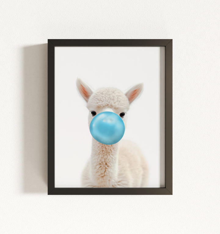 Baby Alpaca Framed Art
