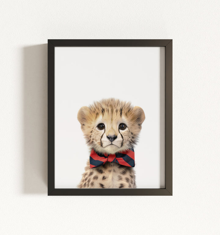 Baby Cheetah Framed Art