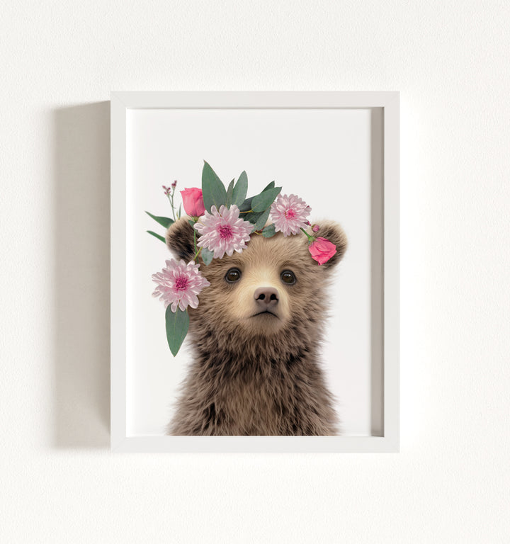 Baby Grizzly Bear Framed Art