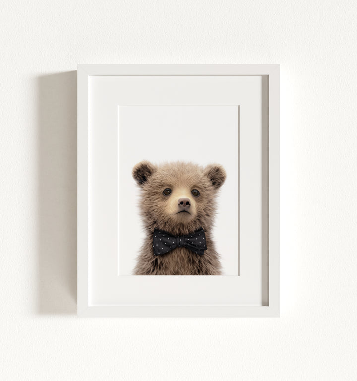 Baby Grizzly Bear Framed Art