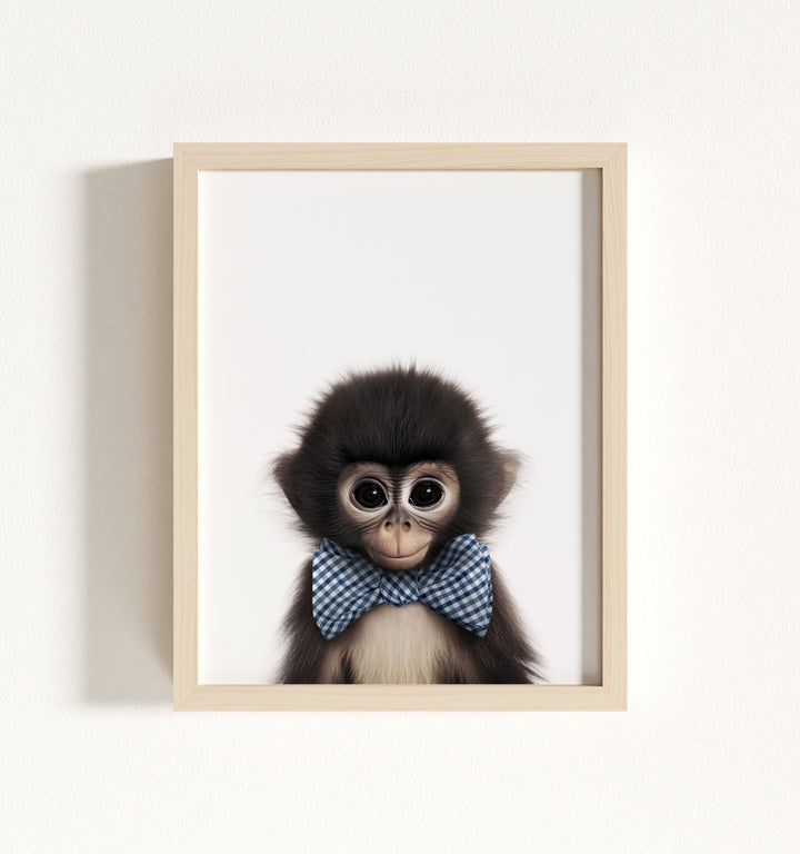 Baby Monkey Framed Art