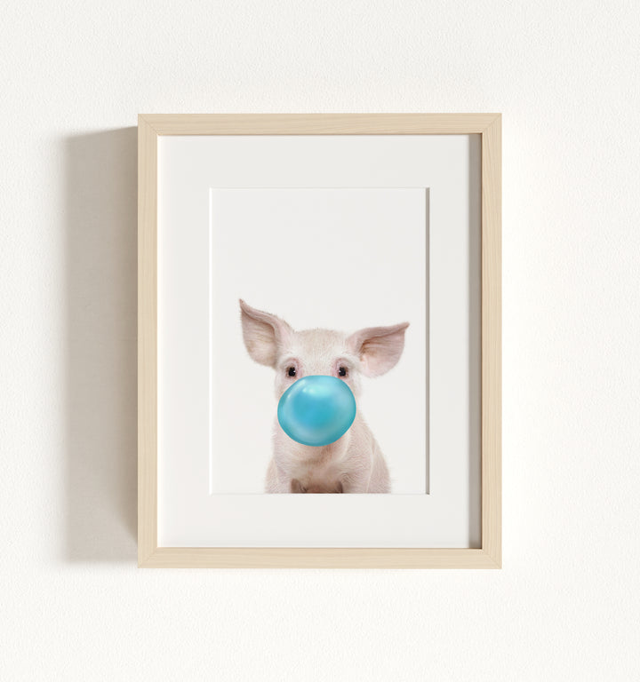 Baby Pig No. 2 Framed Art