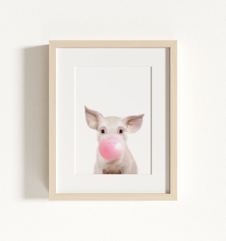 Baby Pig No. 2 Framed Art