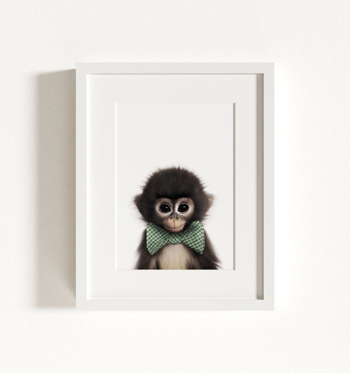 Baby Monkey Framed Art