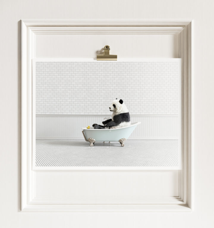 Animals in Bathtubs - Mix and Match Horizontal