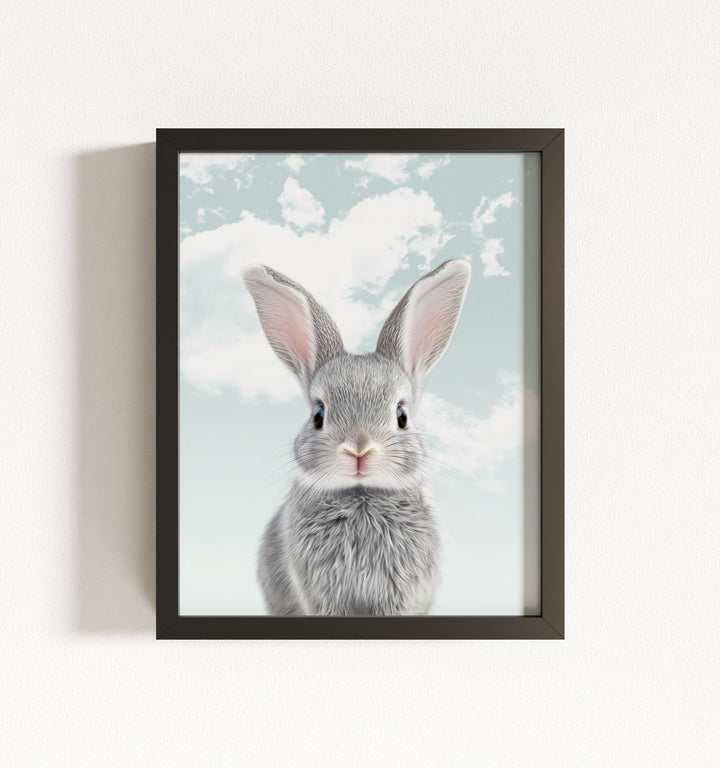 Baby Rabbit Framed Art