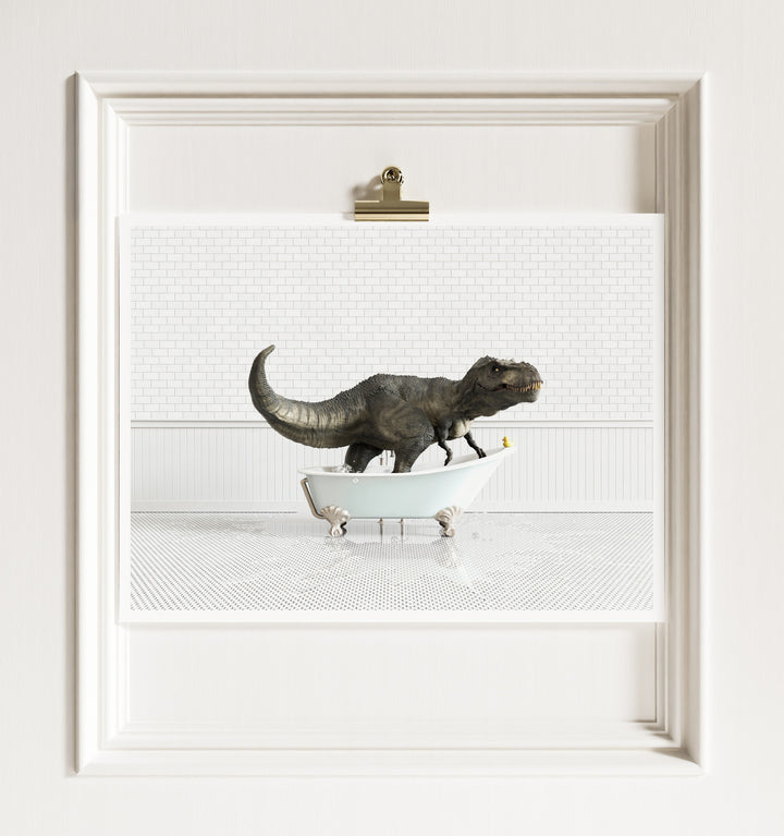 Animals in Bathtubs - Mix and Match Horizontal
