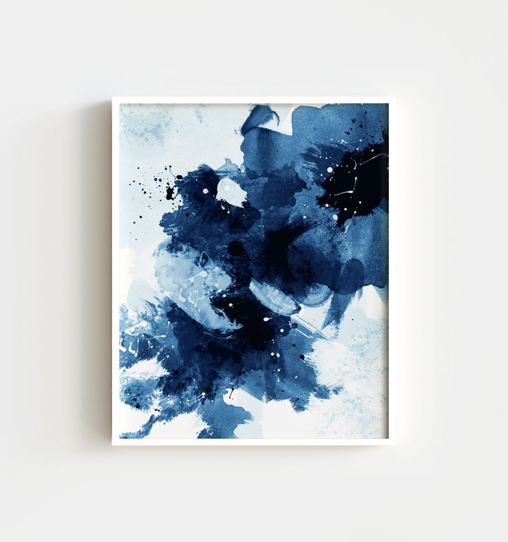 Indigo Abstract No. 1