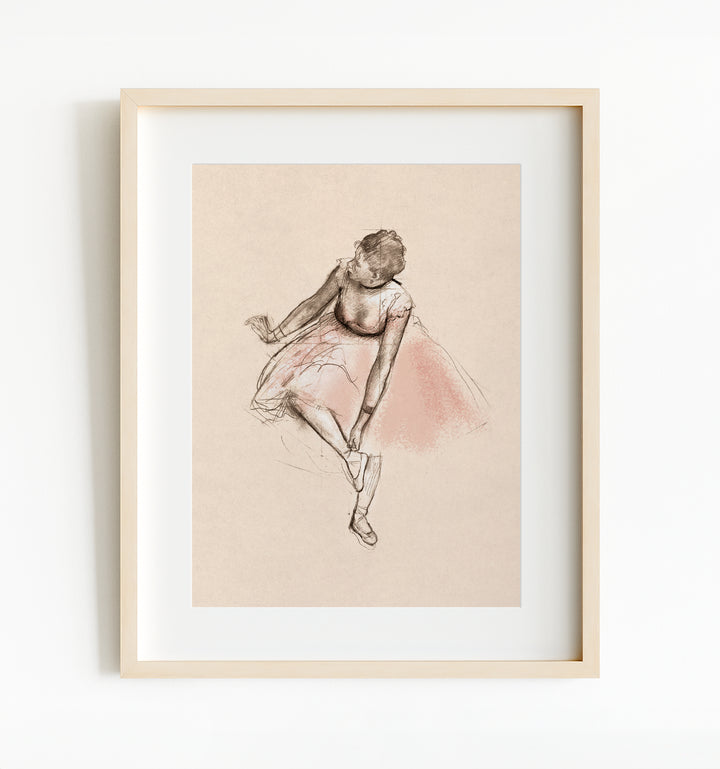 Ballet Sketches Girl Room Decor Prints