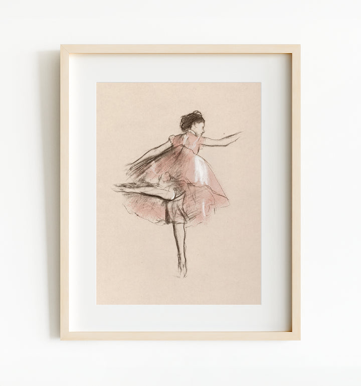 Ballet Sketches Girl Room Decor Prints