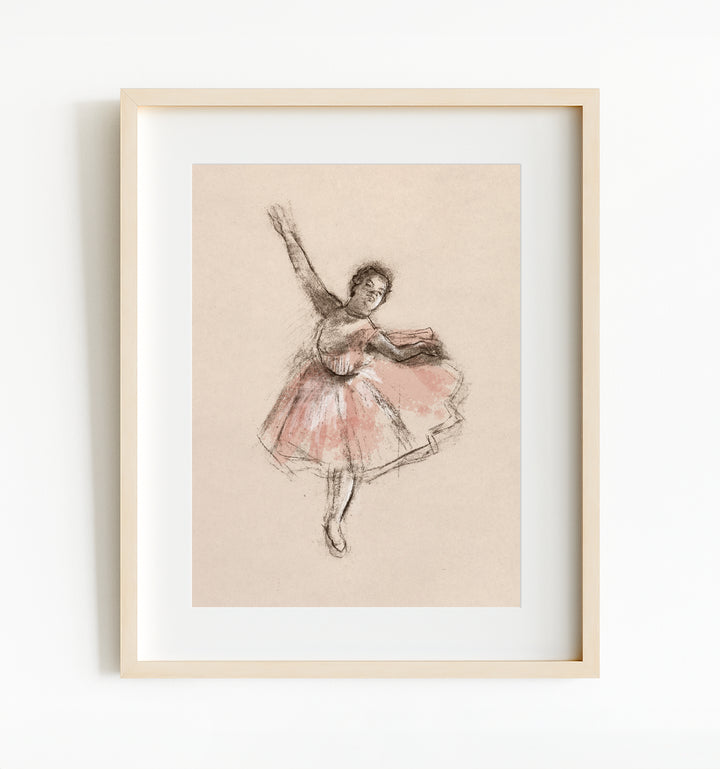 Ballet Sketches Girl Room Decor Prints