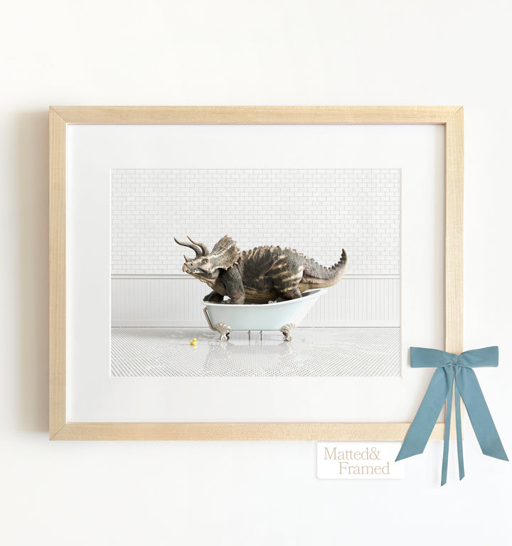Framed Animals in Bathtubs - Mix and Match Horizontal