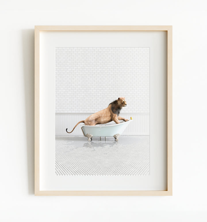 Animals in Bathtubs - Mix and Match Vertical