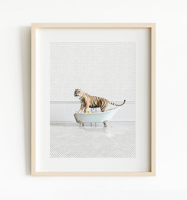 Animals in Bathtubs - Mix and Match Vertical