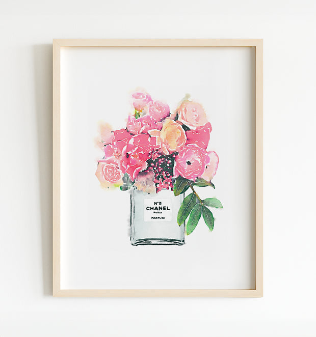 Watercolor Floral Bouquet