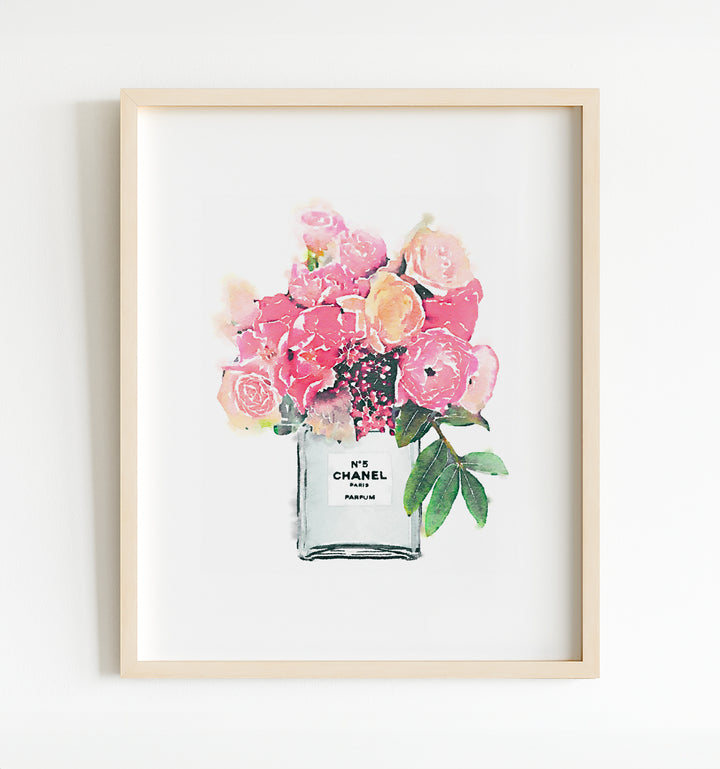 Watercolor Floral Bouquet