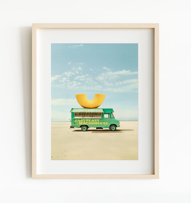 Easy Peasy Mac & Cheesy Food Truck Art