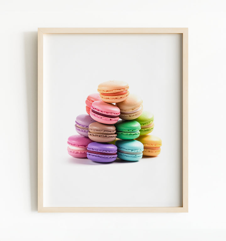 Rainbow Macarons