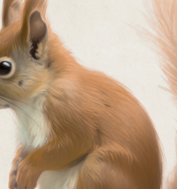 Storybook Red Squirrel