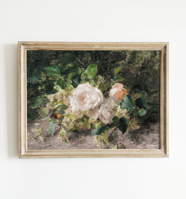 Vintage Roses Art Print