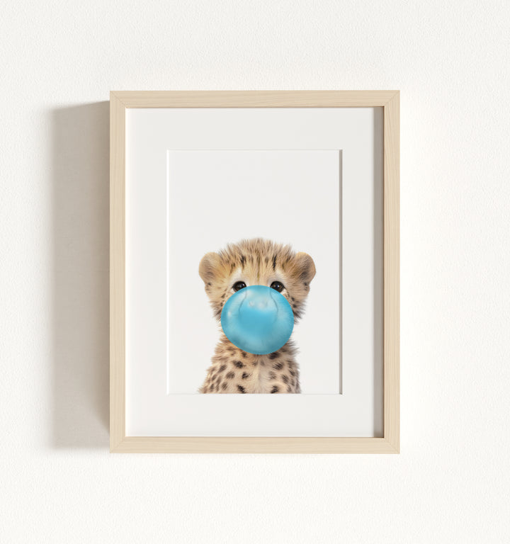 Baby Cheetah Framed Art