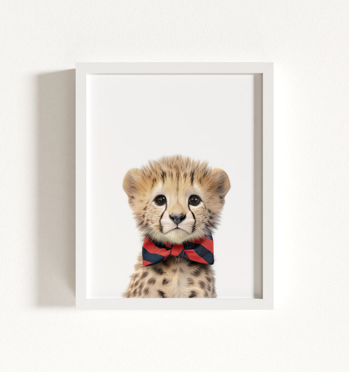 Baby Cheetah Framed Art