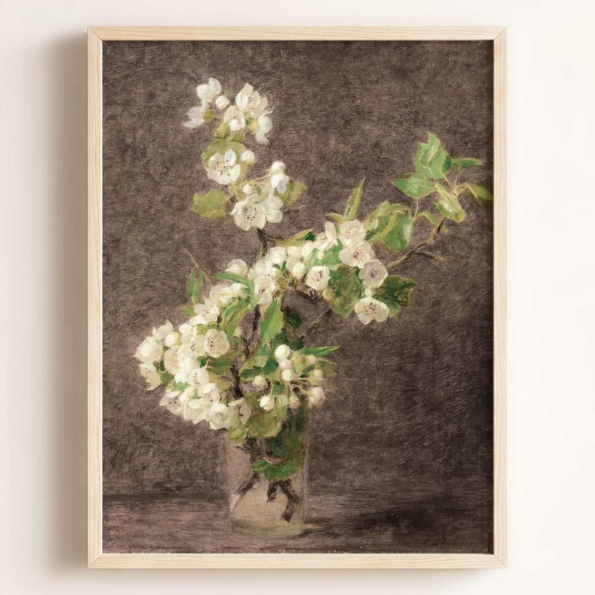 Apple Blossoms Art Print - Framed Art