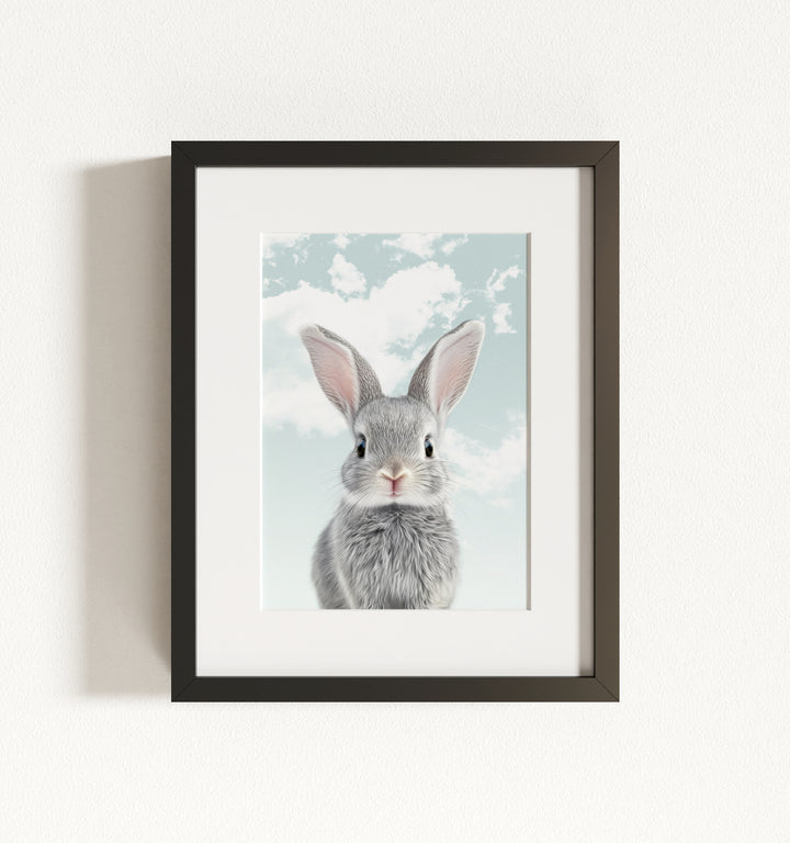 Baby Rabbit Framed Art