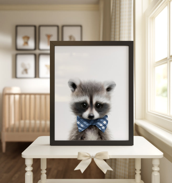 Baby Raccoon Framed Art
