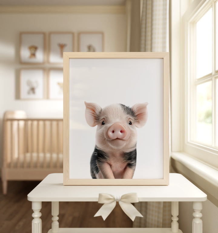 Baby Pig Framed Art