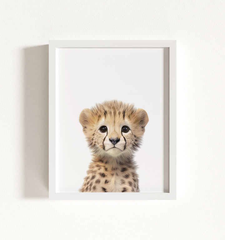 Baby Cheetah Framed Art