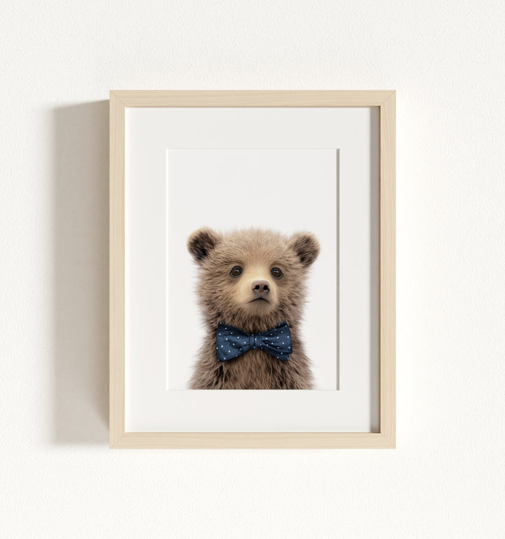Baby Grizzly Bear Framed Art