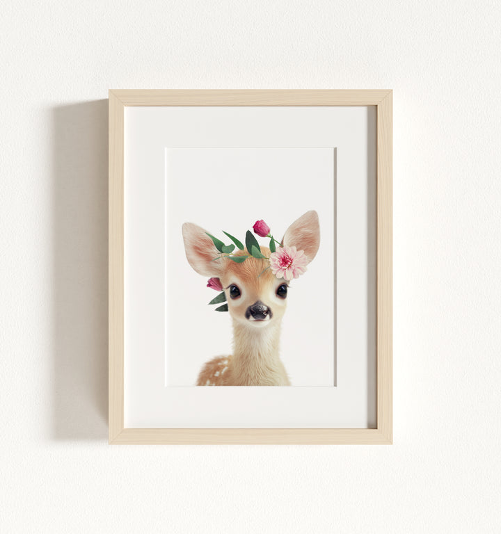 Baby Deer Framed Art