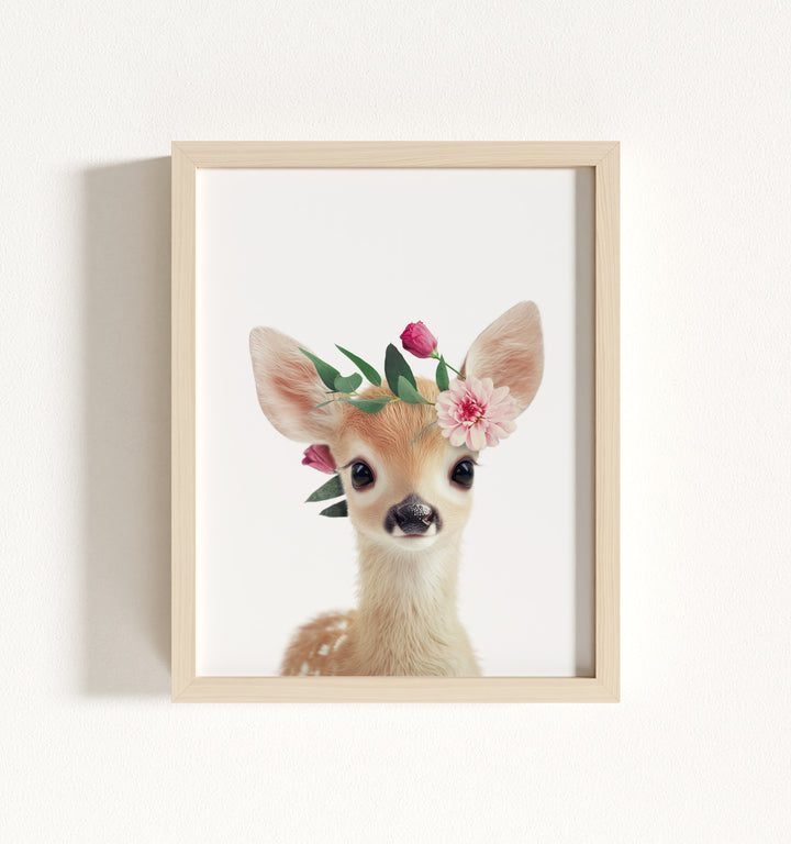 Baby Deer Framed Art