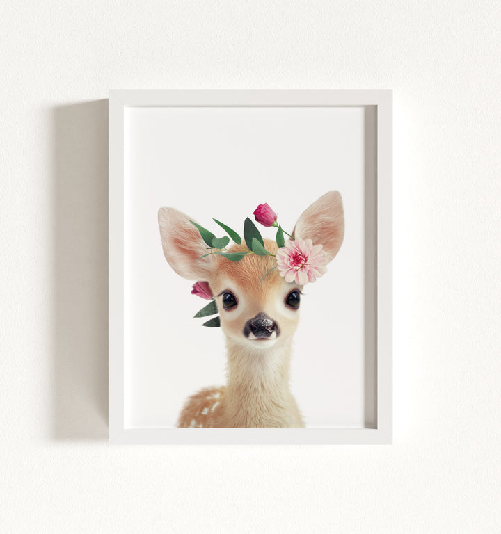 Baby Deer Framed Art
