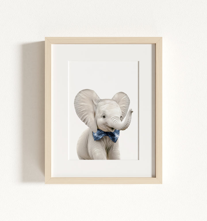 Baby Elephant Framed Art