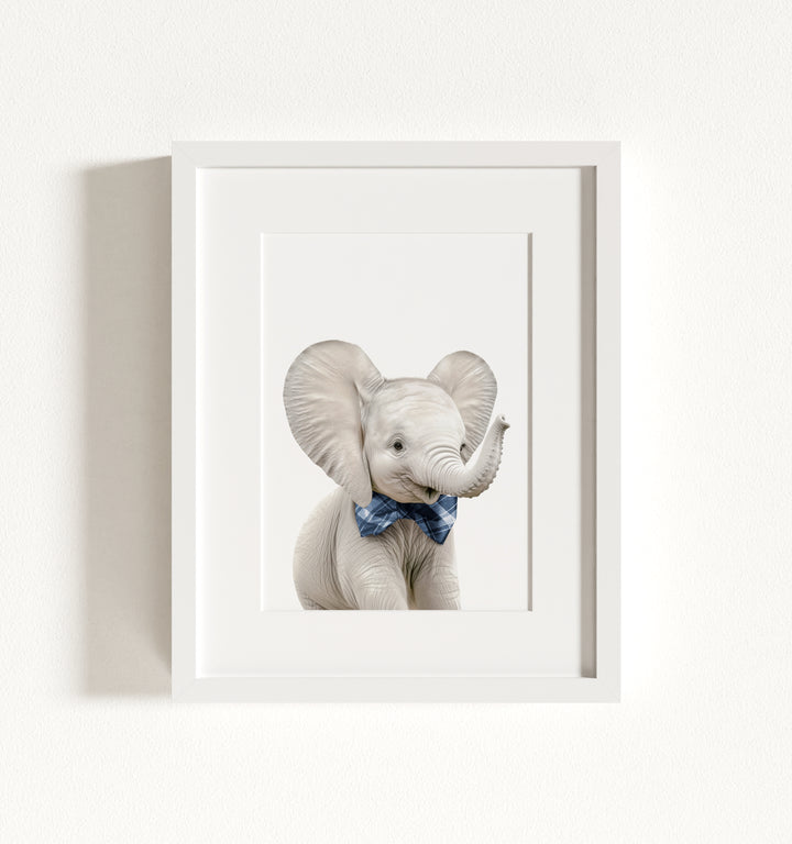 Baby Elephant Framed Art