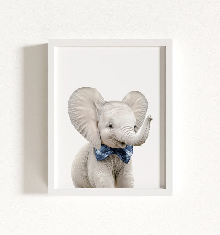 Baby Elephant Framed Art