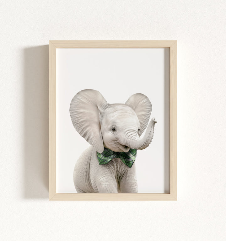 Baby Elephant Framed Art