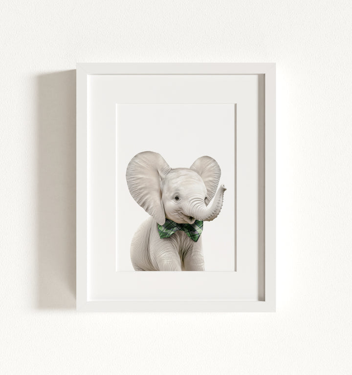 Baby Elephant Framed Art
