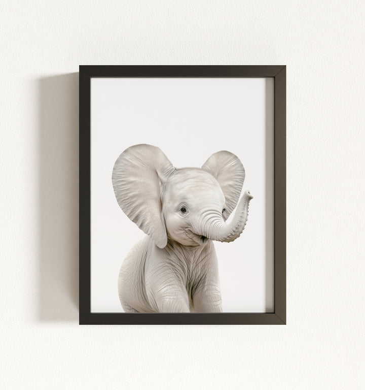 Baby Elephant Framed Art