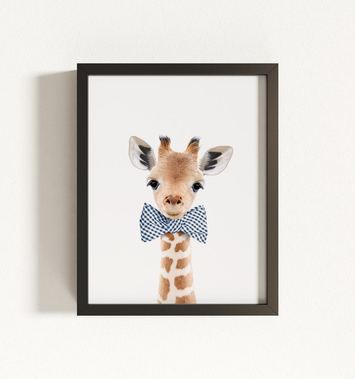 Baby Giraffe Framed Art