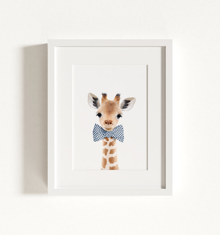 Baby Giraffe Framed Art