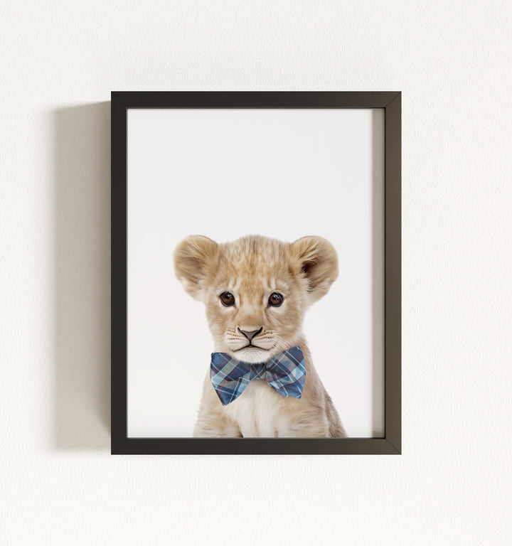 Baby Lion Framed Art