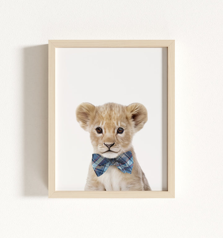 Baby Lion Framed Art