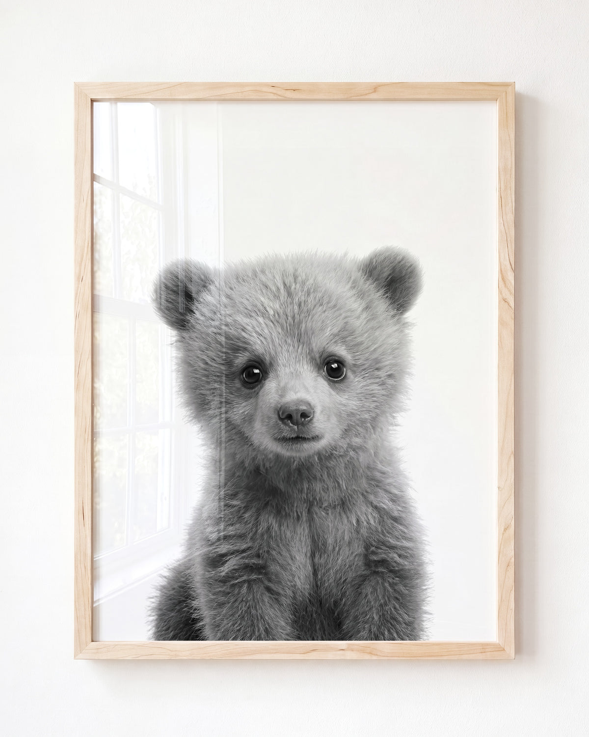 Baby Grizzly Bear — Framed Art
