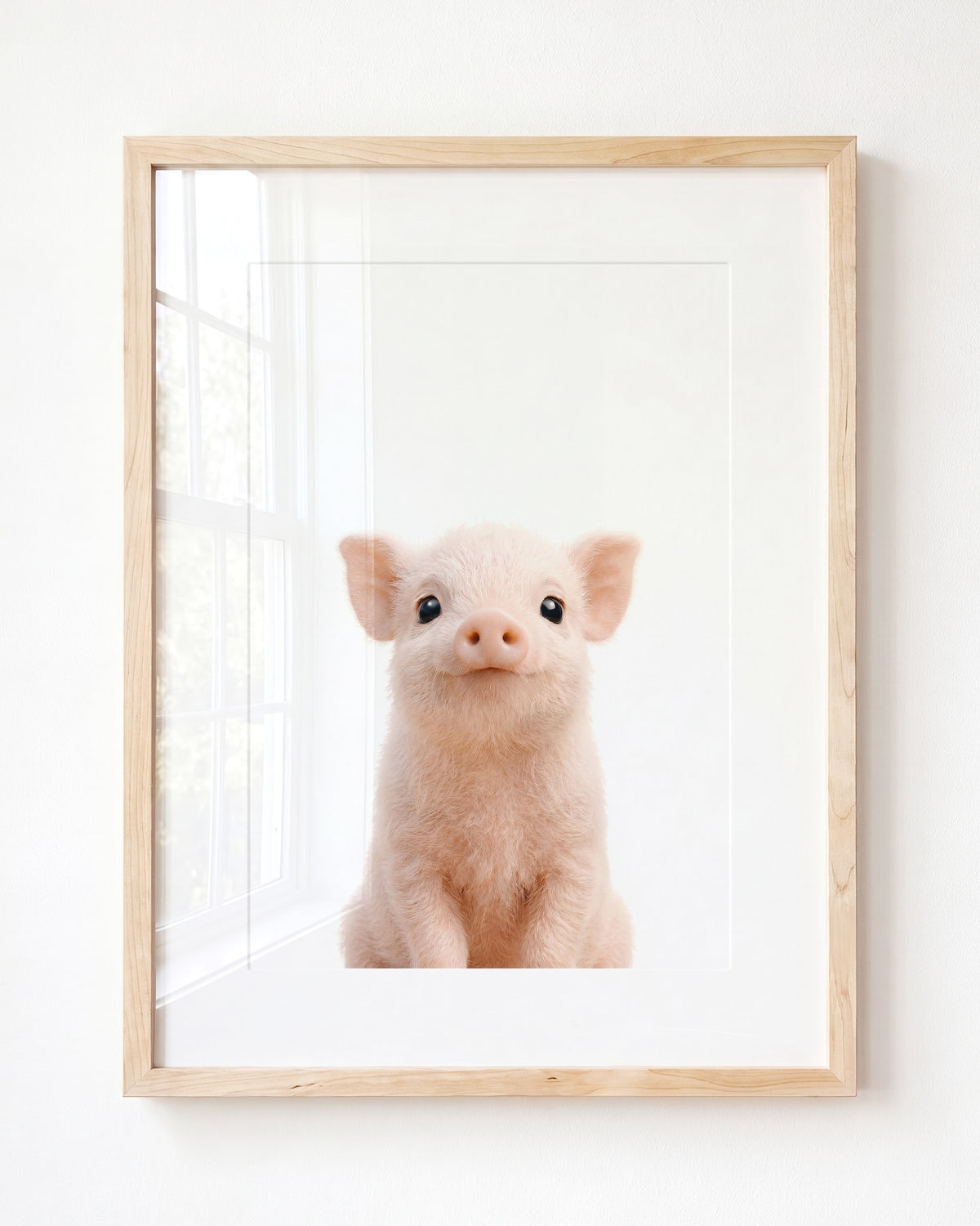 Baby Pig — Framed