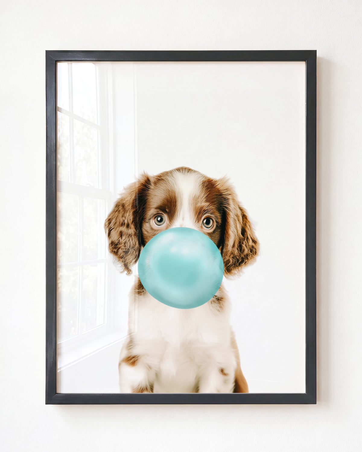 Baby Puppy Springer Spaniel Portrait