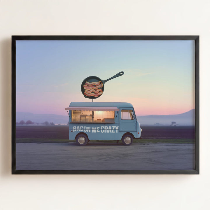 Bacon Me Crazy Food Truck Art