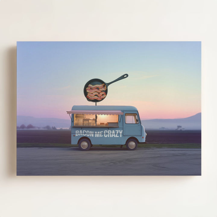 Bacon Me Crazy Food Truck Art